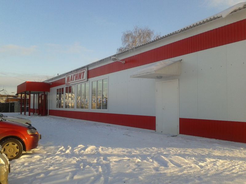 готовый проект магазина из сэндвич панелей